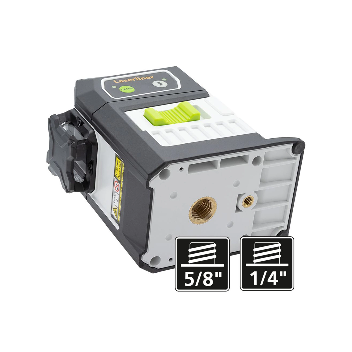 Laserliner SuperPlane-Laser 3G Multi-18V Kruislijnlaser incl. statief in tas - 3 lijnen - groen - 30m-image