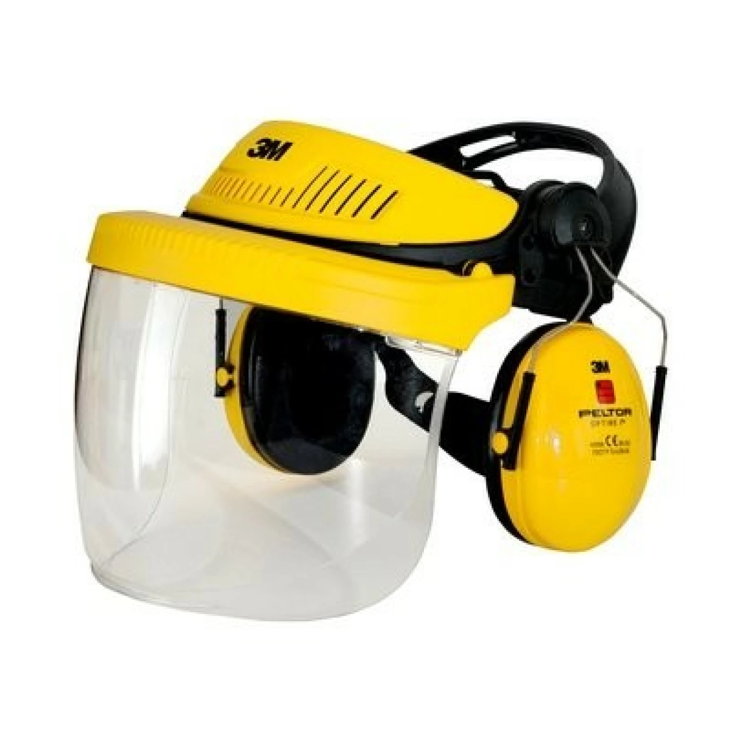 3M Combinaison multisystème Industrie avec coiffe G500 jaune - référence G500V5F11H51-GU --image