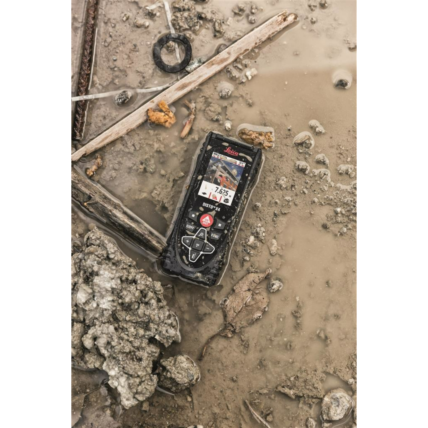 Leica Disto X4 Afstandsmeter met camerafunctie in tas - bluetooth - 150m-image