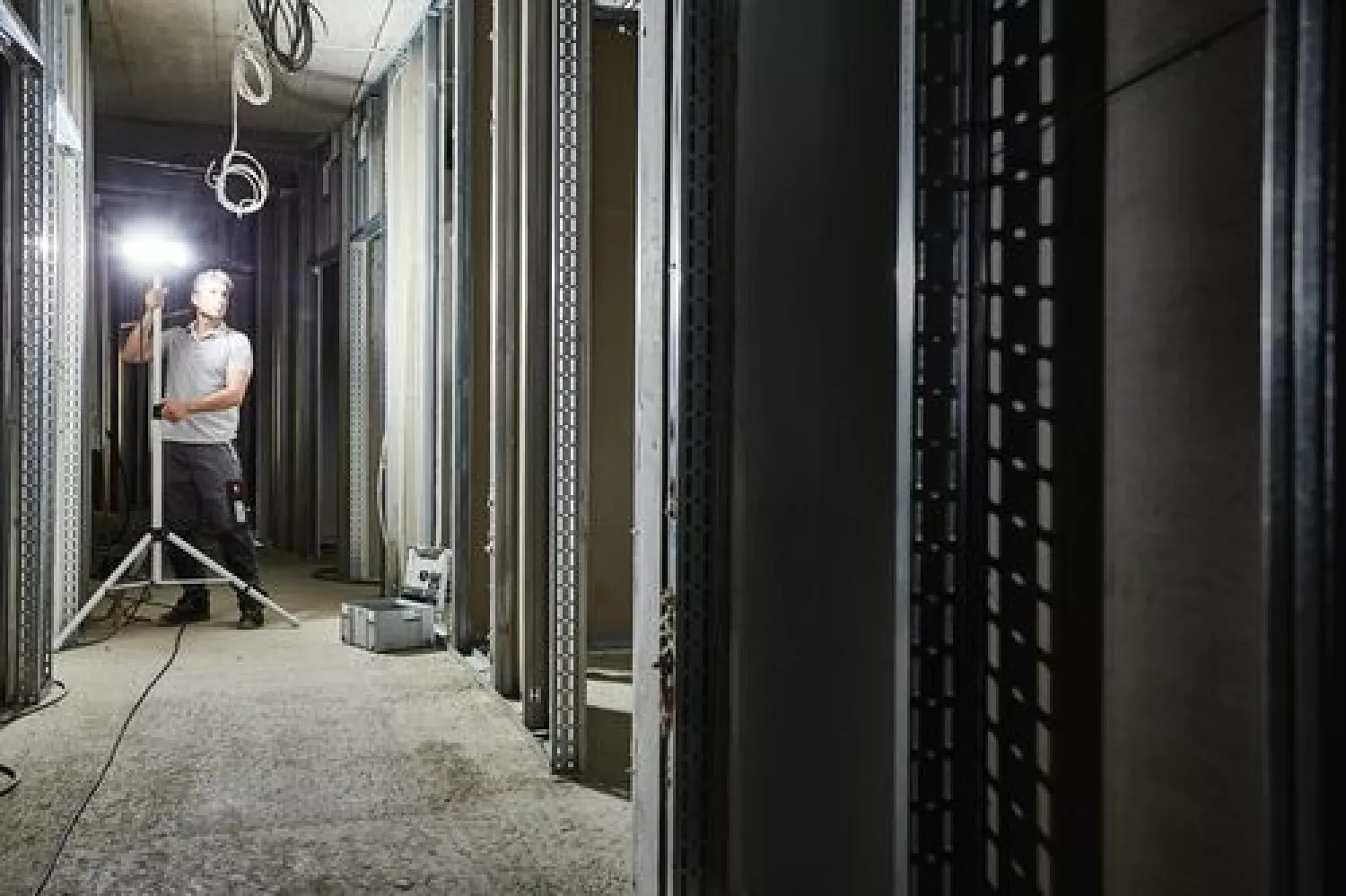 Festool DUO-Set SYSLITE Bouwstraler incl. statief in systainer - 112W - 8000Lm-image