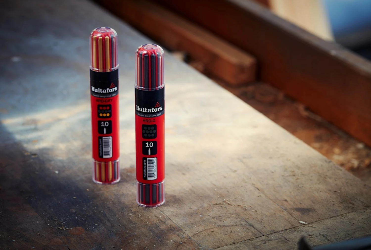 Hultafors HRD-BGW Recharge crayon (10 pcs) - Bleu, vert et blanc-image