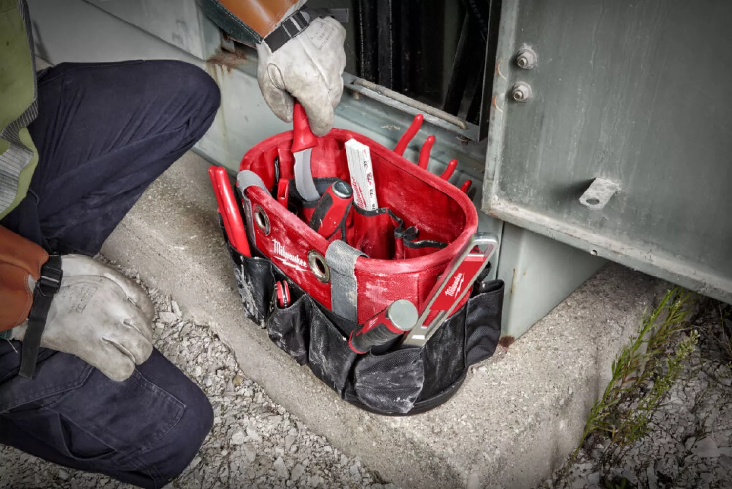 Milwaukee 4932498655 Gereedschapstas - 12 vakken - 265 x 729 x 370mm-image