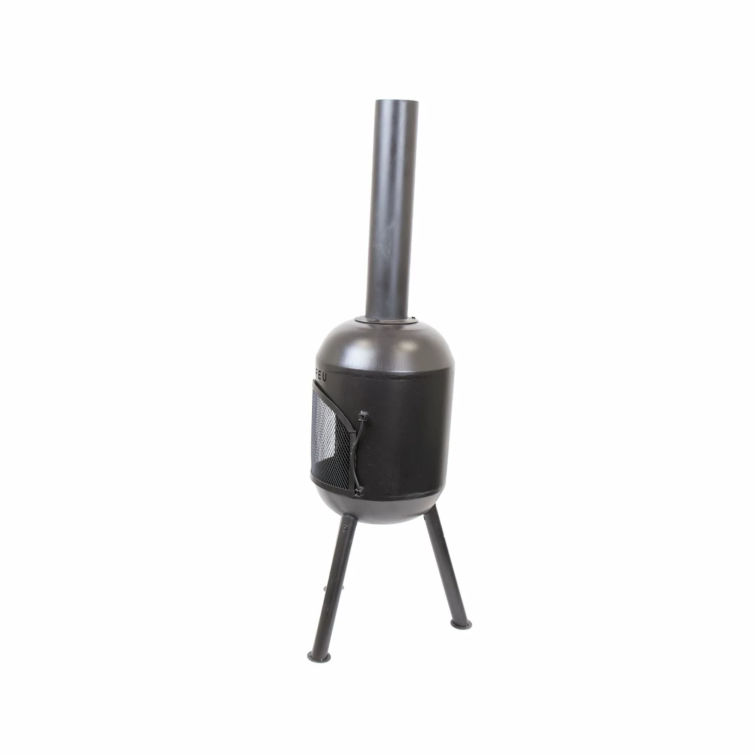 BonFeu 3401 BonSolo - Cheminée extérieure - noir - 126cm - 34cm-image