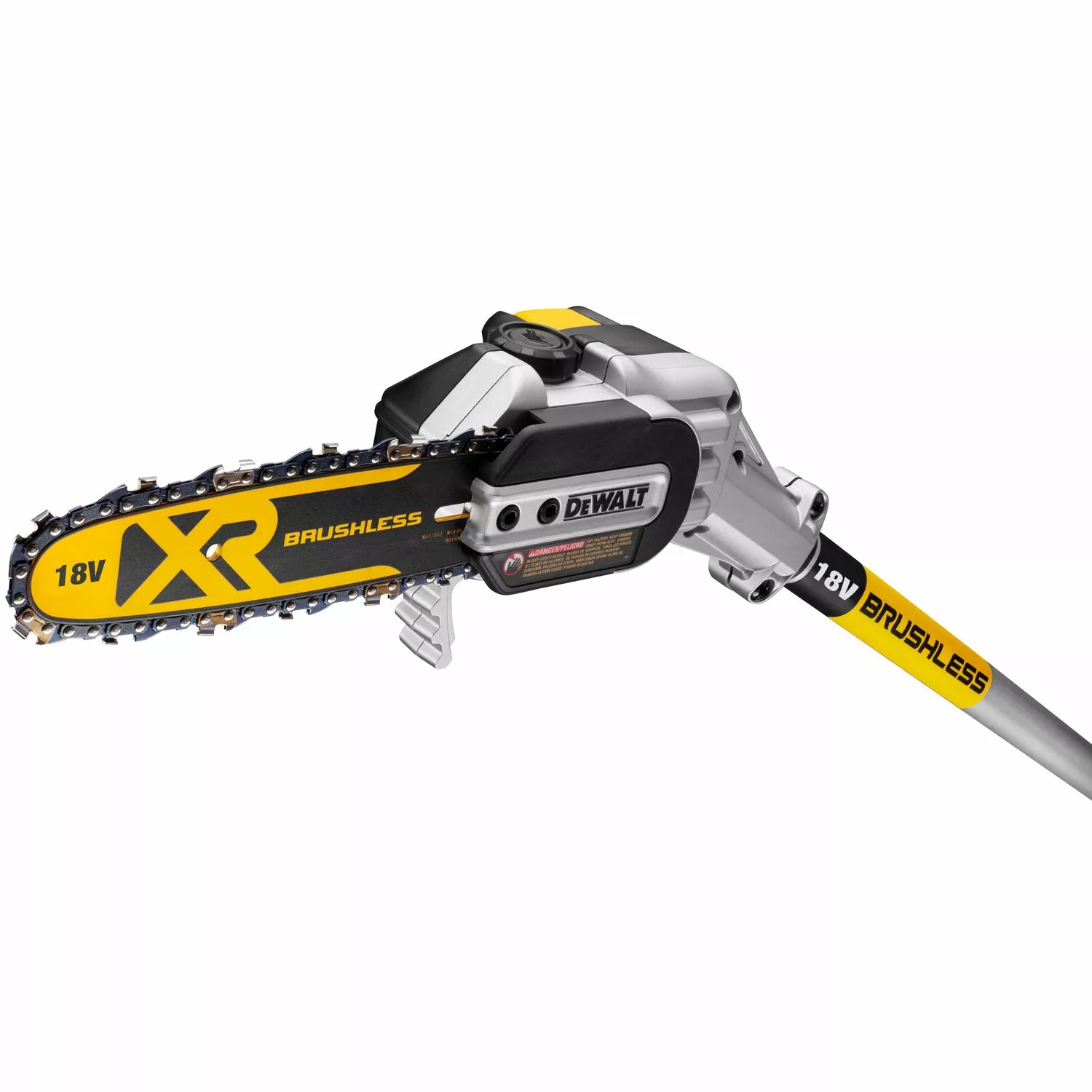 DeWALT DCMPS567P1 18V XR Li-Ion Scie à chaîne télescopique set (1x 5.0Ah Batterie) - Sans balai - 200mm-image