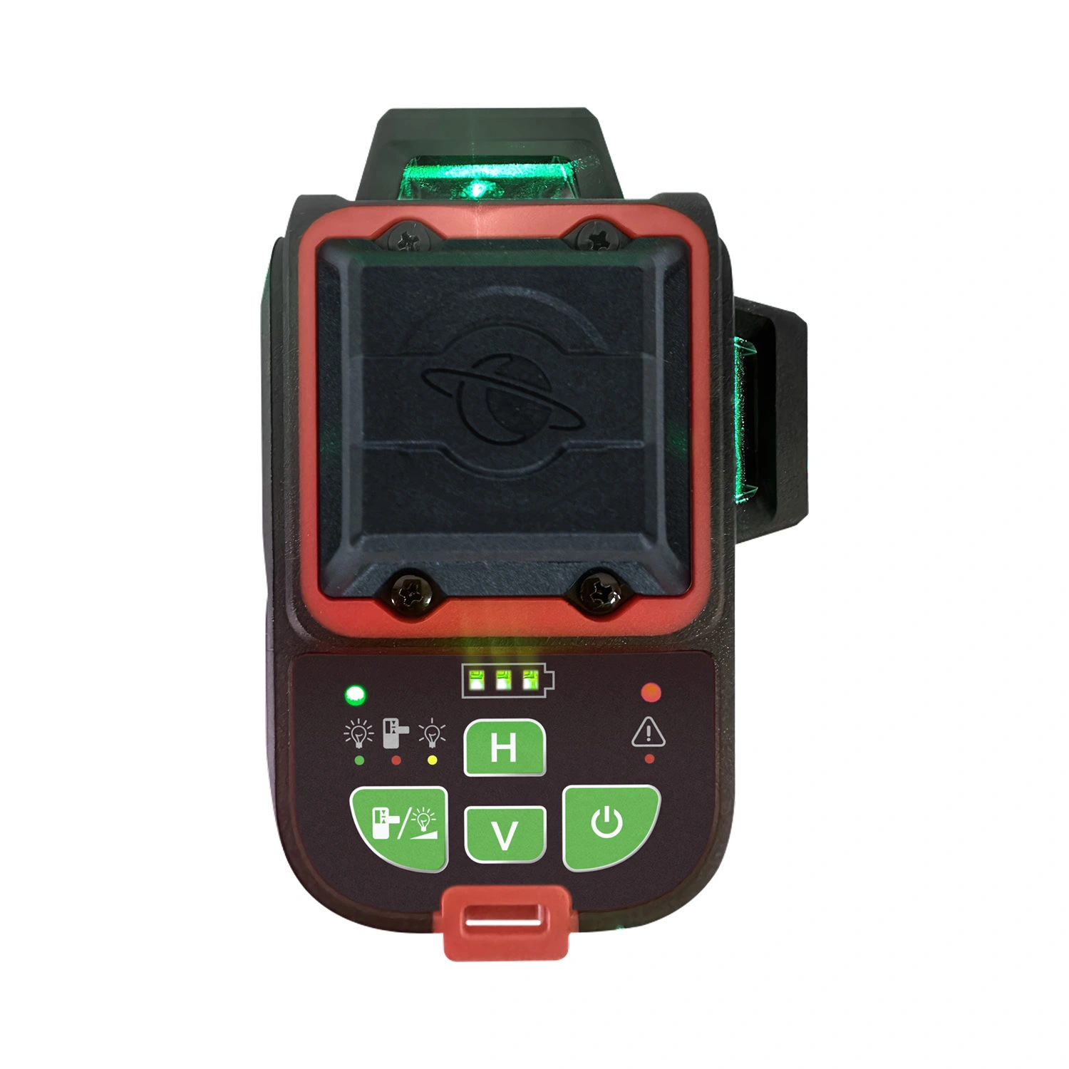 Futech MC3D 3D Brave Green Laser à lignes croisées dans un coffret - 3x 360° - Vert - 40 m - IP54