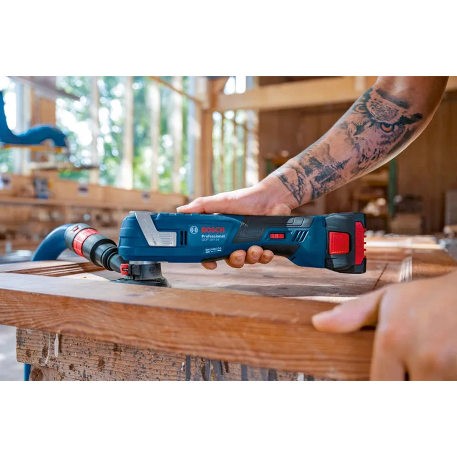 Bosch GOP 18V-34 18V accu Multitool body-image