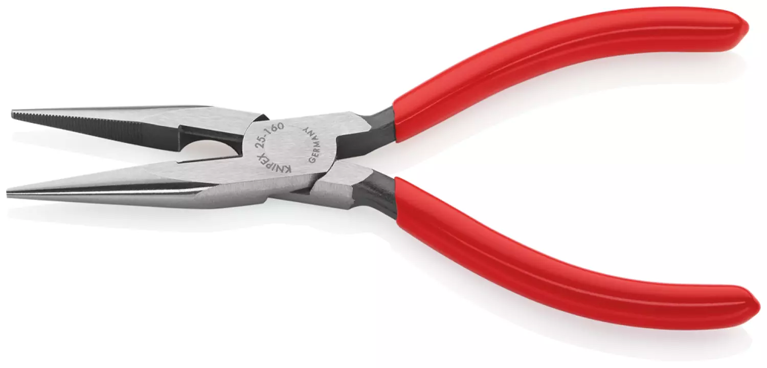 Knipex 25 01 160 Pince demi-ronde avec tranchant - 160mm - 1,6 Ø mm-image