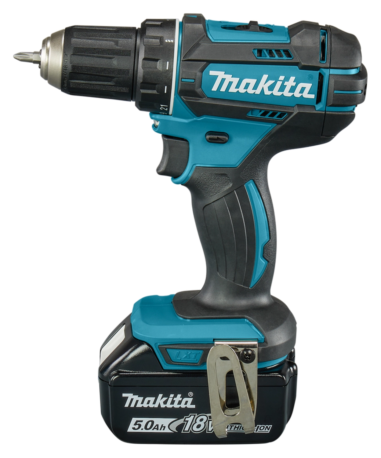 Makita DDF482RTJ 18V Li-Ion accu boor-/schroefmachine set (2x 5.0Ah accu) in Mbox-image