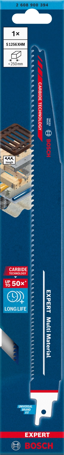 Bosch 2608900394 EXPERT Reciprozaagblad S1256XHM Multi Material-image