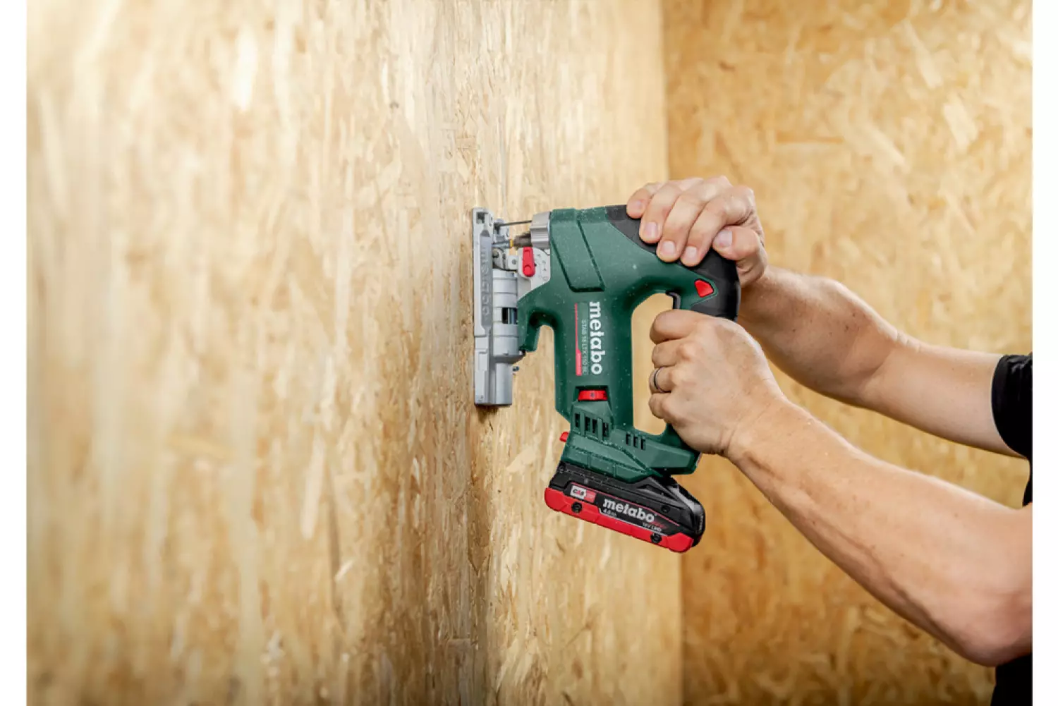 Metabo STAB 18 LTX 150 BL 18V Li-ion accu decoupeerzaag body - D-greep-image