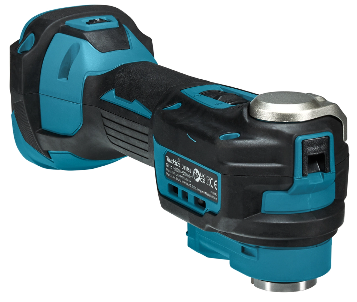Makita DTM52RTJX2 Multi-outil sans-fil - 18V Li-ion - 2 batteries 5,0 ah - 16 accessoires - MAKPAC - Brushless-image