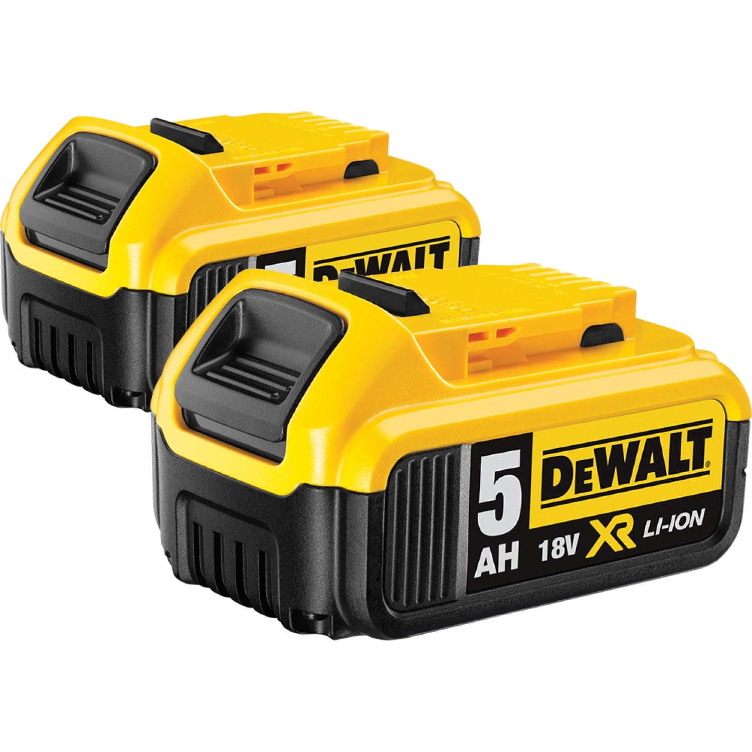 DeWALT DCB184 Duopack 18V Li-Ion accu - 5.0Ah (2st)-image