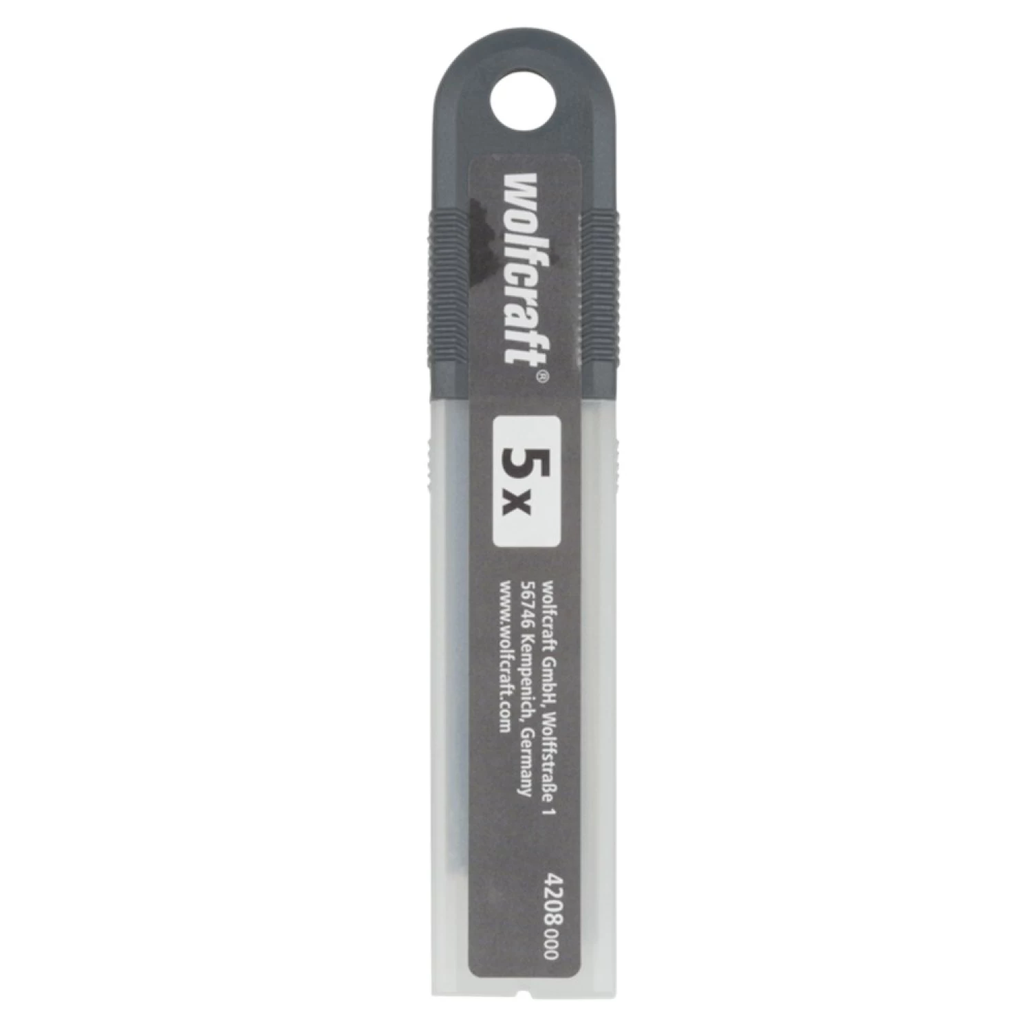 Wolfcraft 4208000 Lames de rechange pour cutters PRO SHARP - 18 mm (5 pièces)-image