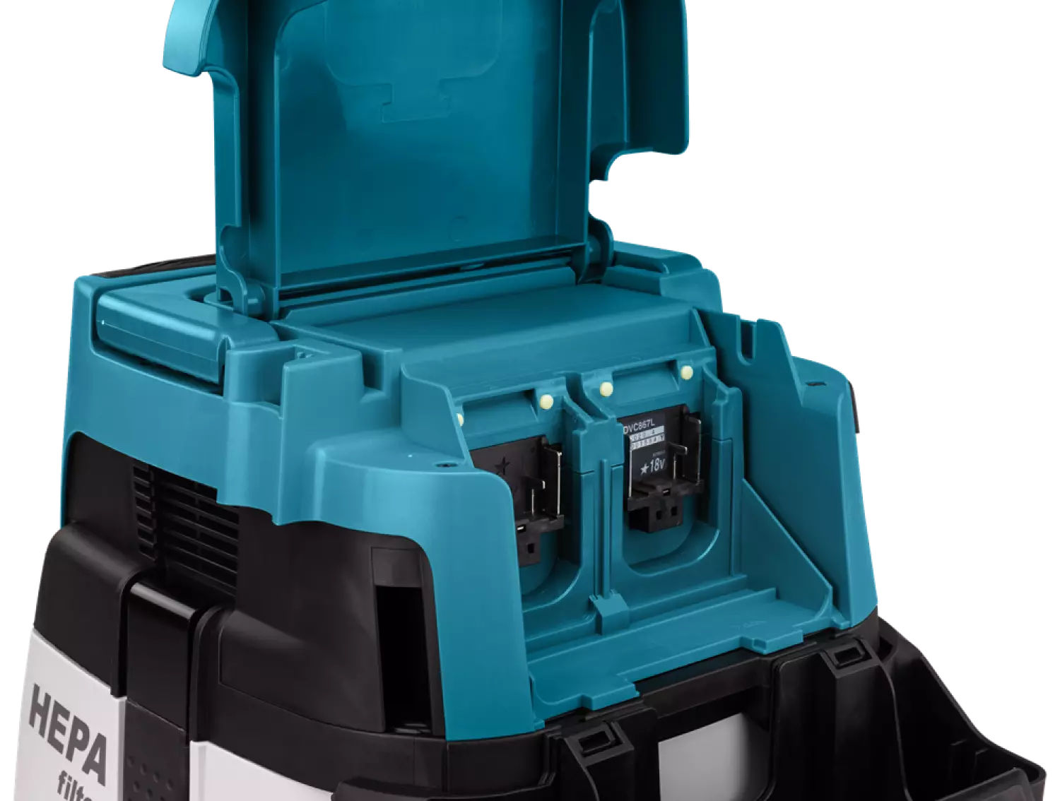 Makita DVC867LZX4 36V (2x 18V) Li-ion accu bouwstofzuiger body - 8L - Droogzuigen-image