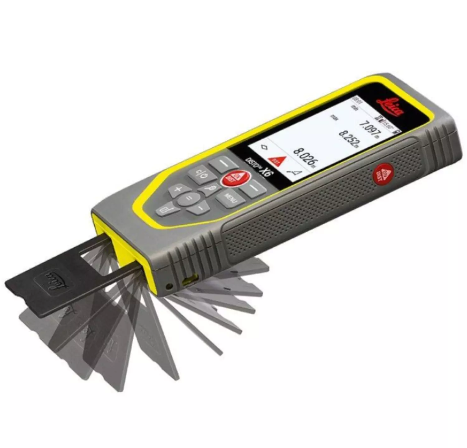 Leica Disto X6 P2P Afstandsmeter set incl. statief in koffer - Bluetooth - 250m - IP65-image