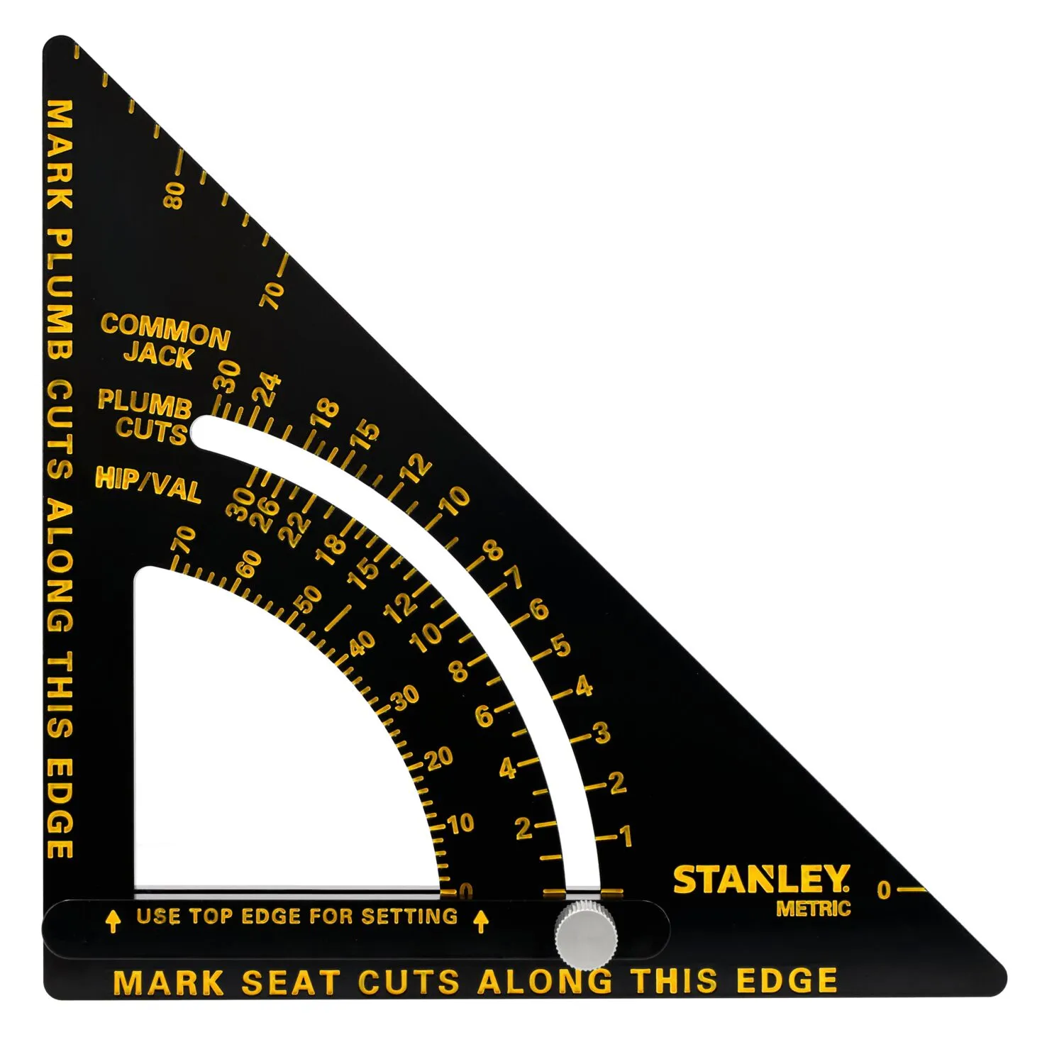 Stanley STHT46056-0 Meetdriehoek - 18cm - Verstelbaar
