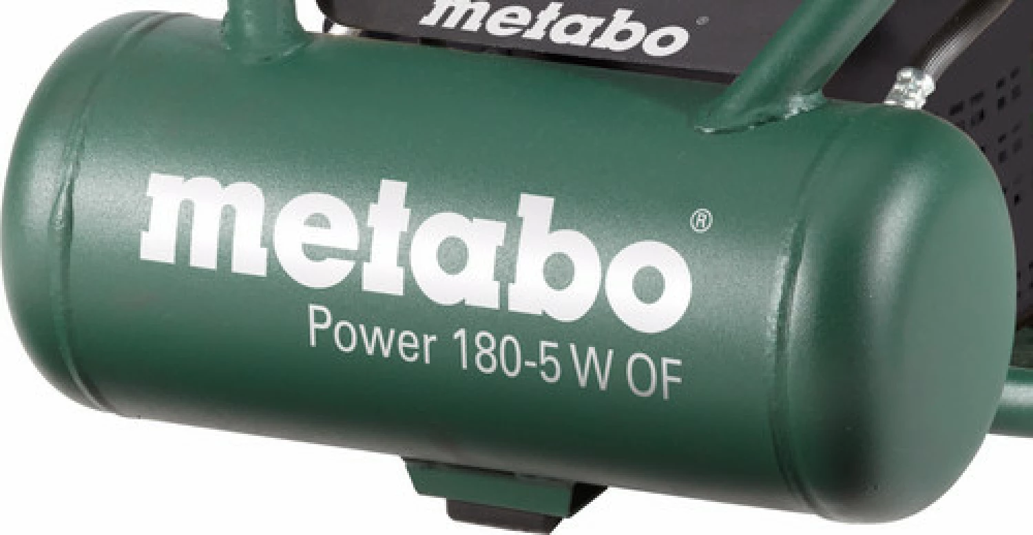 Metabo Power 180-5 W OF Compressor - 1100W - 8 bar - 5L - 75 l/min-image