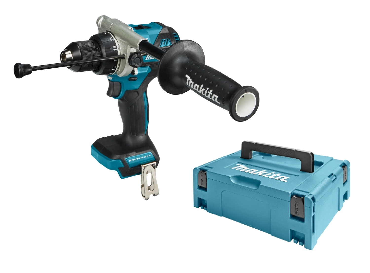 Makita DHP486ZJ 18V Li-Ion accu klopboor-/schroefmachine body in Mbox - 130Nm - koolborstelloos-image