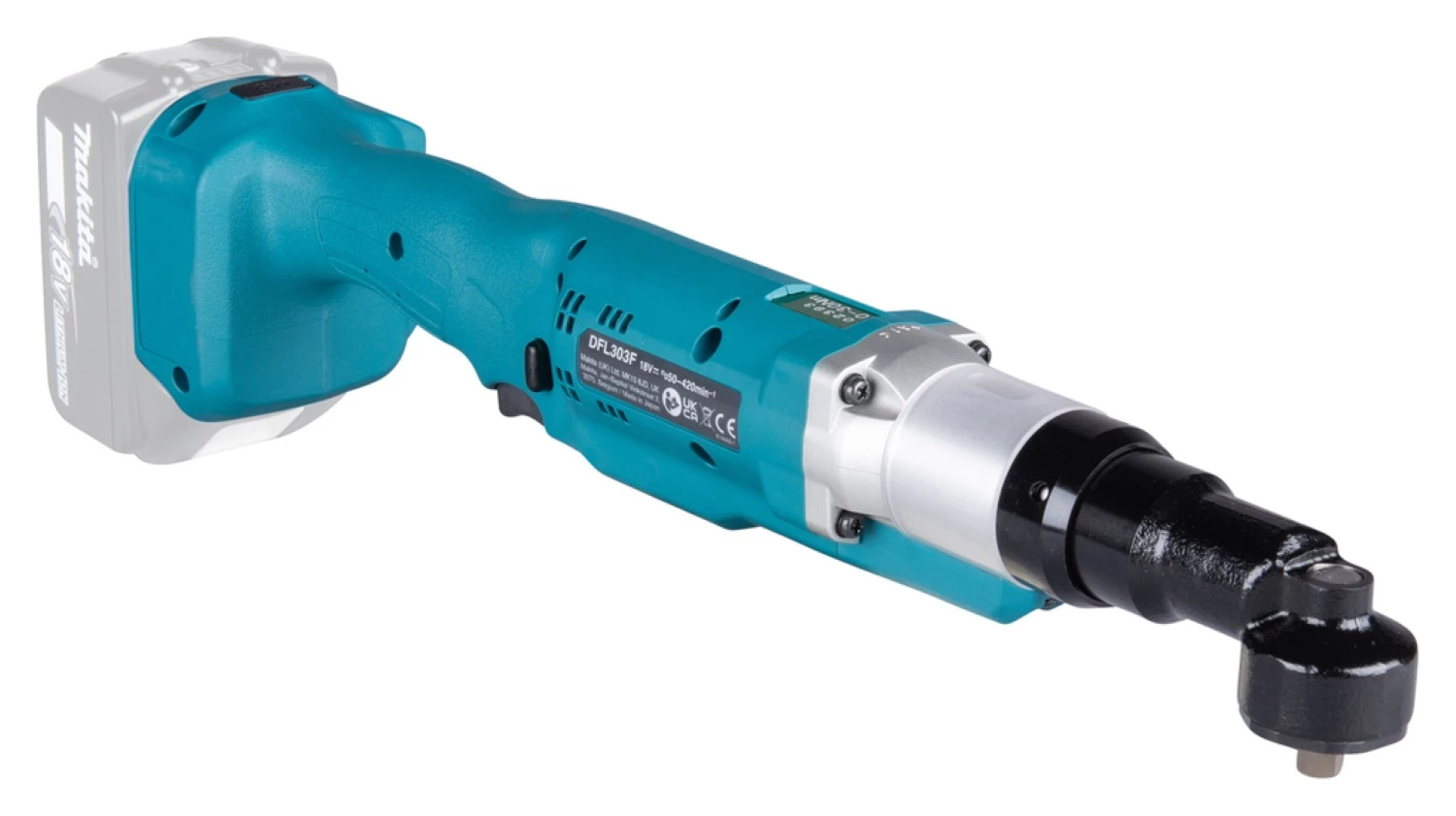Makita DFL303F4Z Corps de clé dynamométrique angulaire Li-ion 18V - 3/8" - 10-30 Nm-image