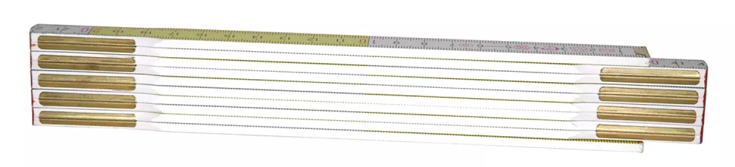 Stanley 0-35-458 - Mètre Pliant 2m - 15mm Jaune/Blanc-image