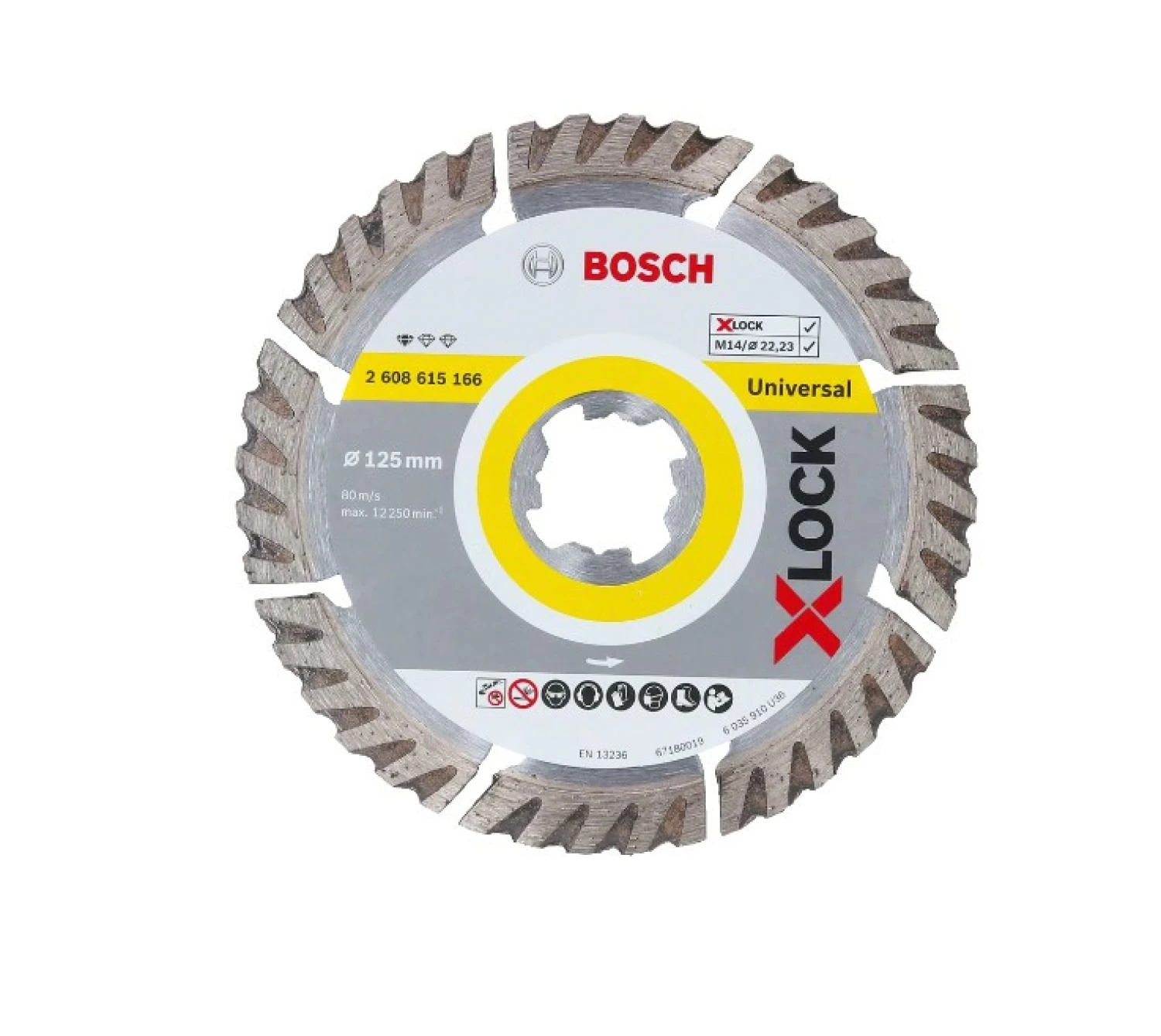 Bosch 2608615247 Diamantschijven twinpack 125 x 22,3 x 1,6mm-image