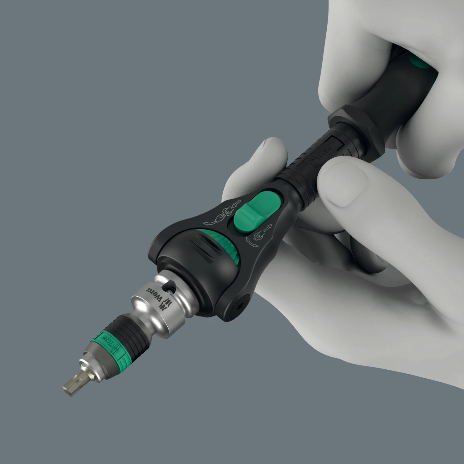 Wera 05135882001 8000 C Black Edition Zyklop Speed Ratel - 1/2 » - 277 mm-image