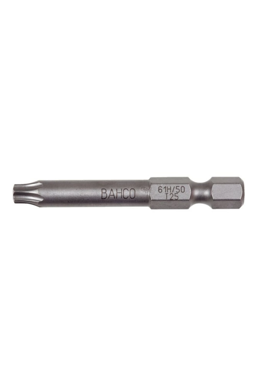 Bahco 61H/50T25 1/4" Bit Torx Extra hard T25 - 50 mm (5st)