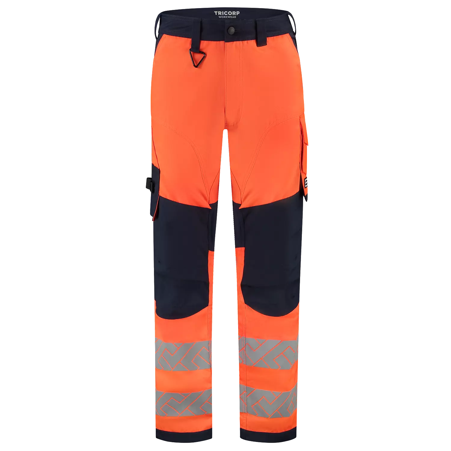 Tricorp 506119 Pantalon de travail fonctionnel Stretch High Vis Redefined - Renforts aux genoux - FluororangeInk - 64-image