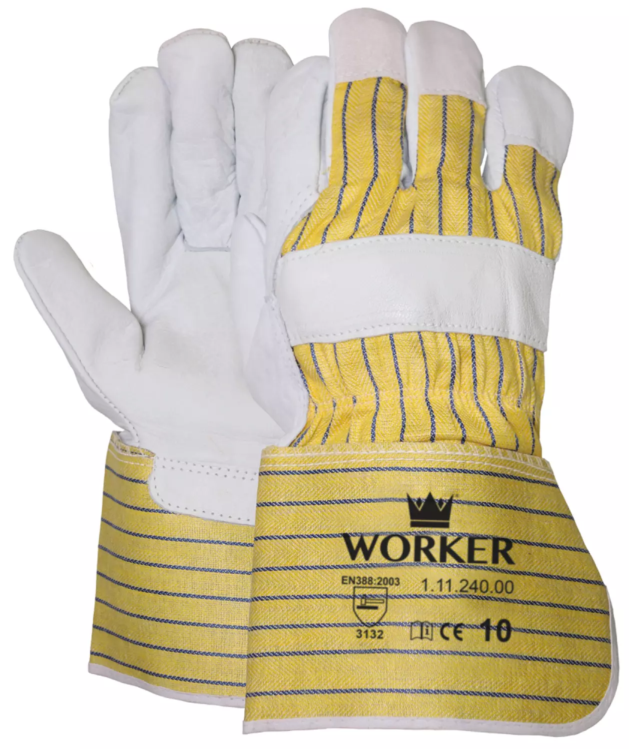 Oxxa 11-240 Worker Werkhandschoenen - Buffel-nerfleder - 10/XL-image