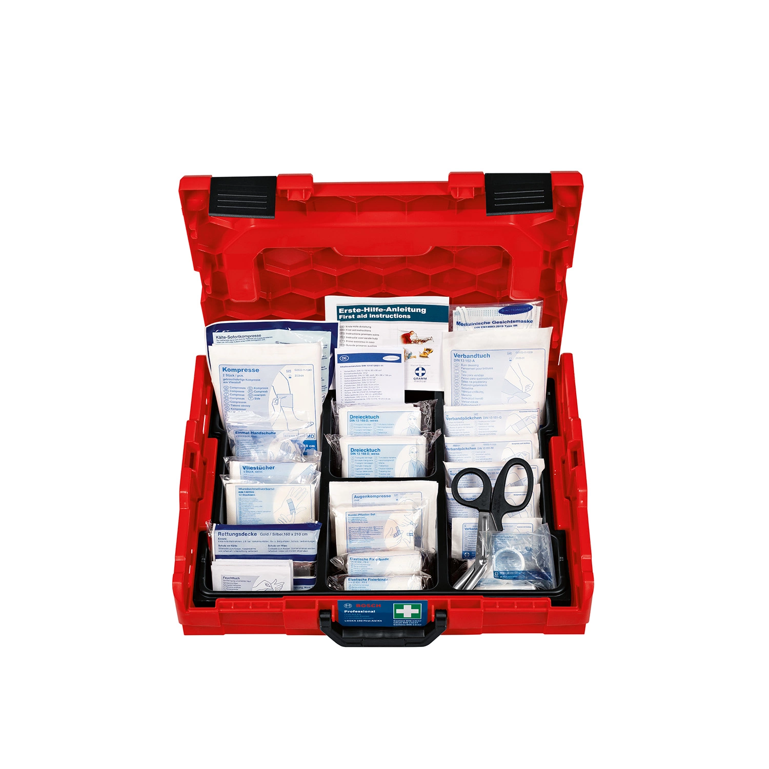 Bosch 1600A02X2R Trousse de premiers secours dans un L-Boxx 102 - DIN 13157-image