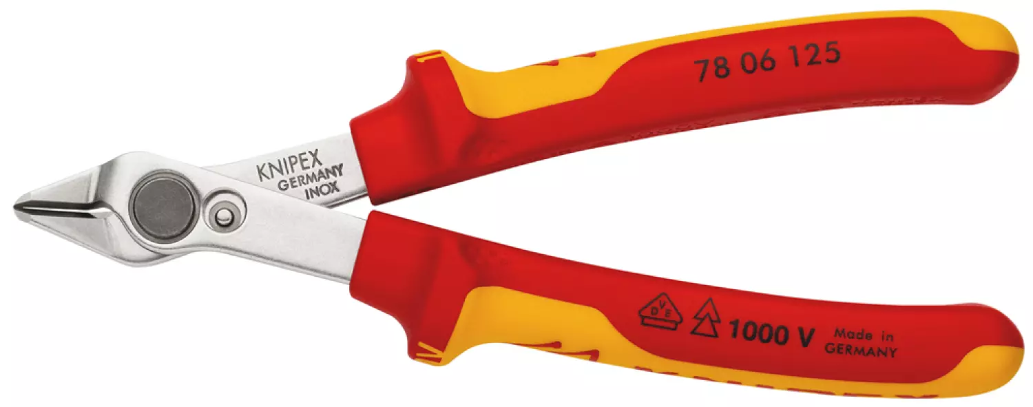 Knipex 78 06 125 Electronic Super Knips VDE Zijkniptang - 125 mm-image