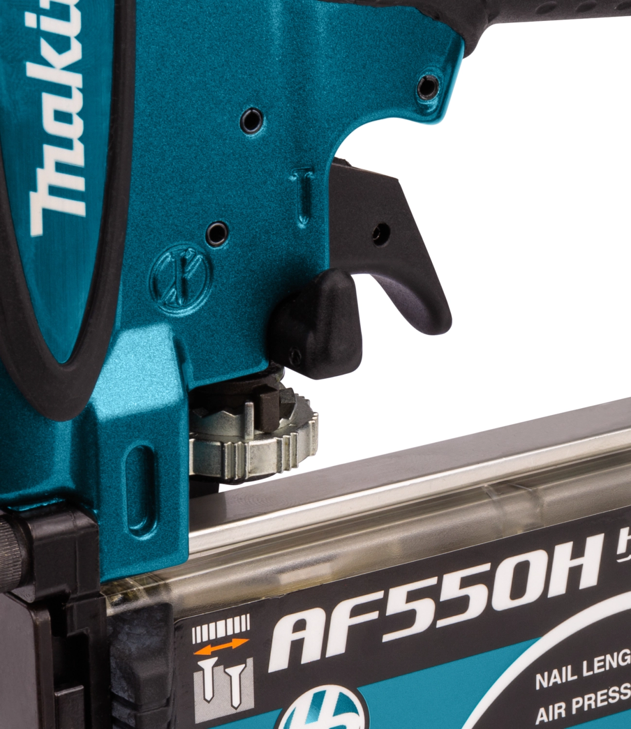 Makita AF550H Cloueur haute pression - coffret - 15-55 mm - 9,8-22,6 bar-image