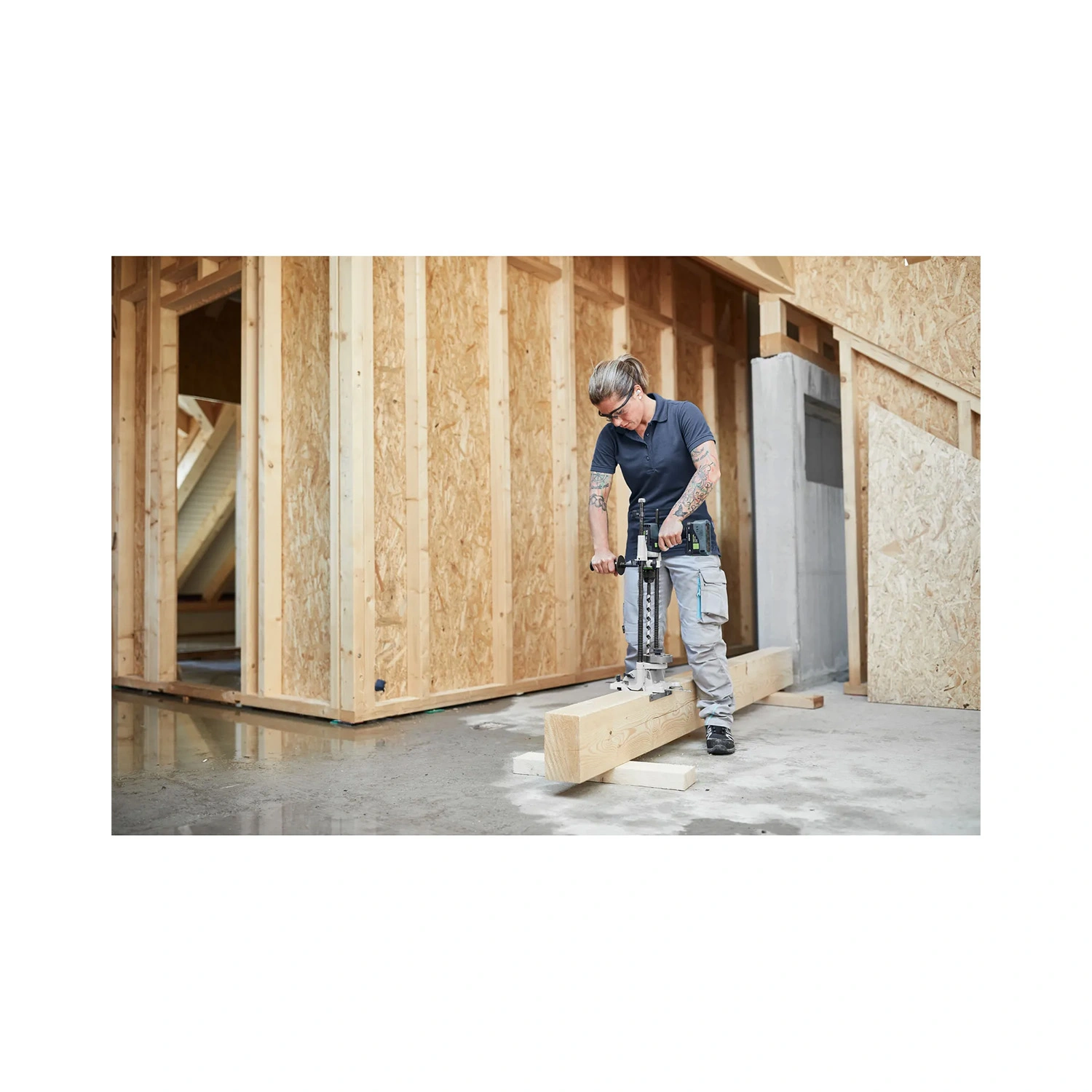 Festool TID 18 Basic-Set TPC 18V accu slagschroevendraaier (TID 18) en accu klopboormachine (TCP 18/4) combiset in systainer