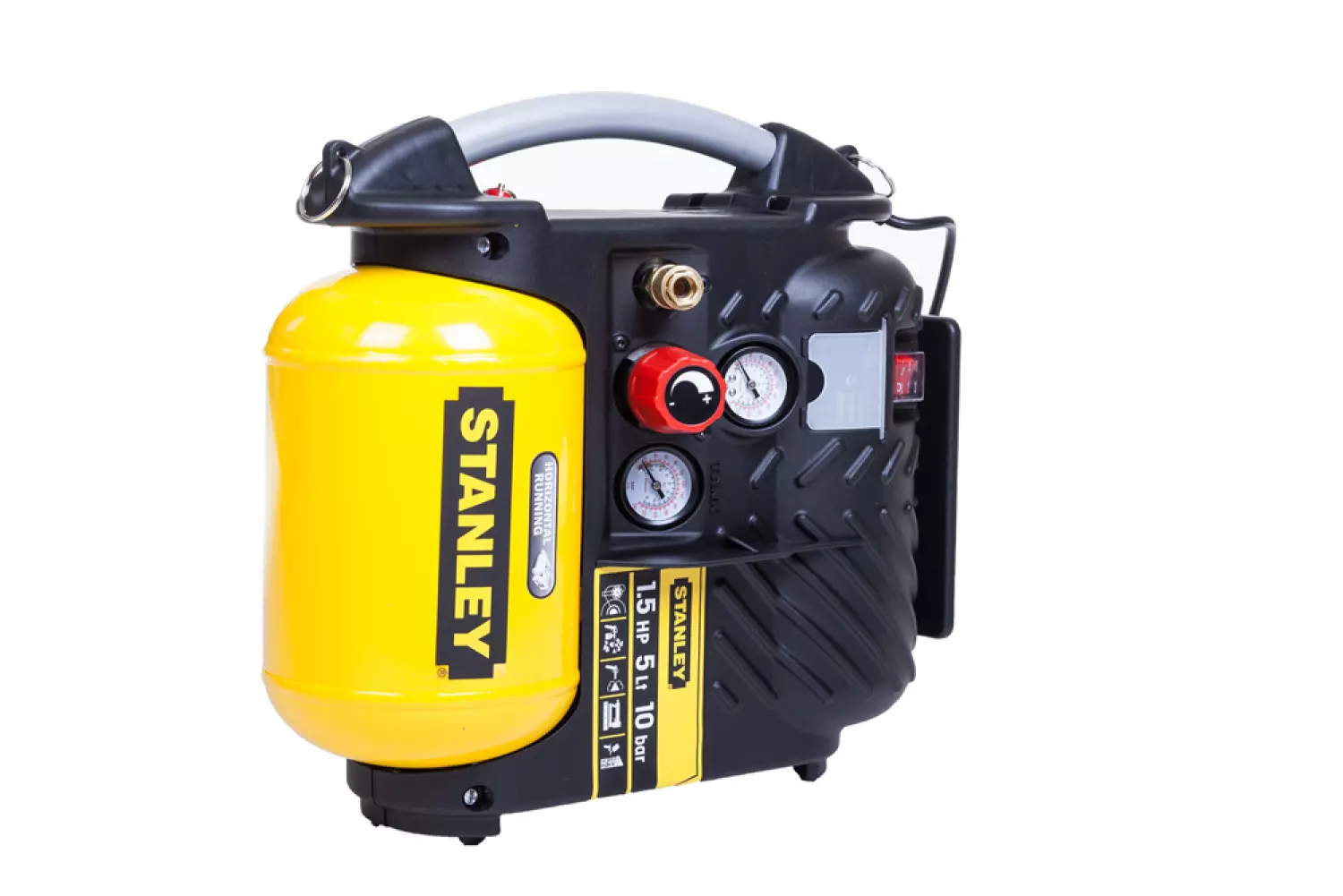 Stanley 8215250STN596 - Compresseur d'air - sans huile - 10bar - 1100W-image