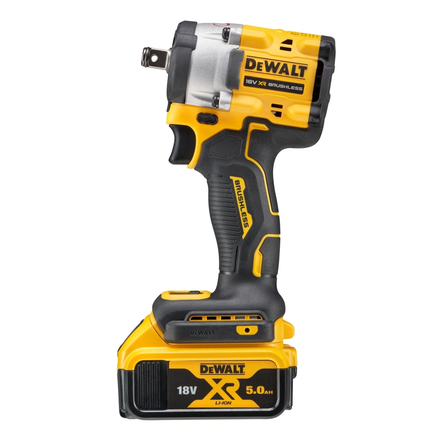 DeWALT DCF921P2LRT 18V Li-ion accu compact slagmoersleutel (2x 5.0Ah accu) in TSTAK - 406Nm - 1/2''-image