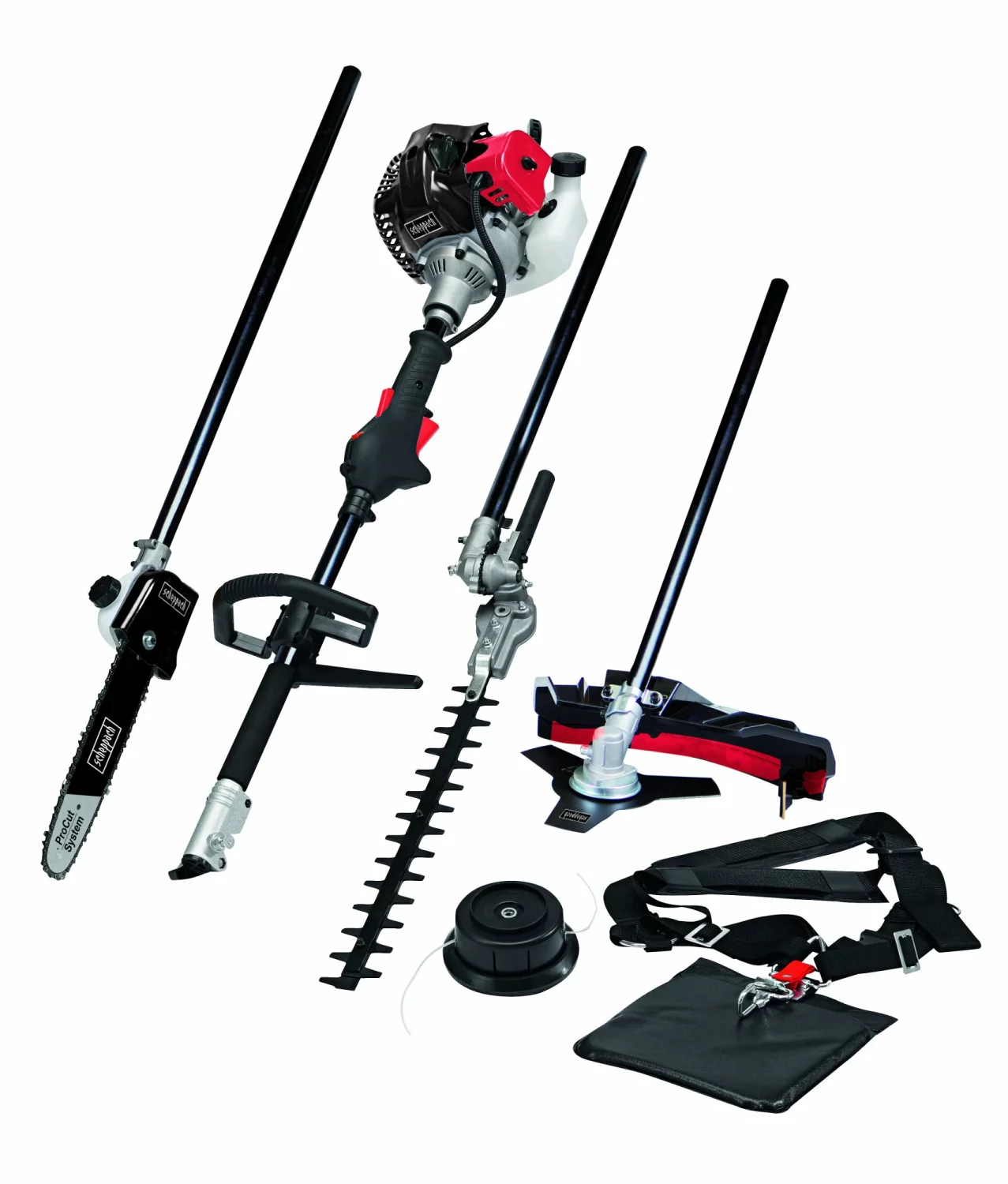 Scheppach MFH5200-4P Multifunctionele tuinmachine - 1300W - 51,7cc-image