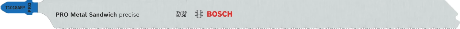 Lames de scie sauteuse Bosch 2608655115 PRO T1018AFP Senwich - métal (5 pièces)-image