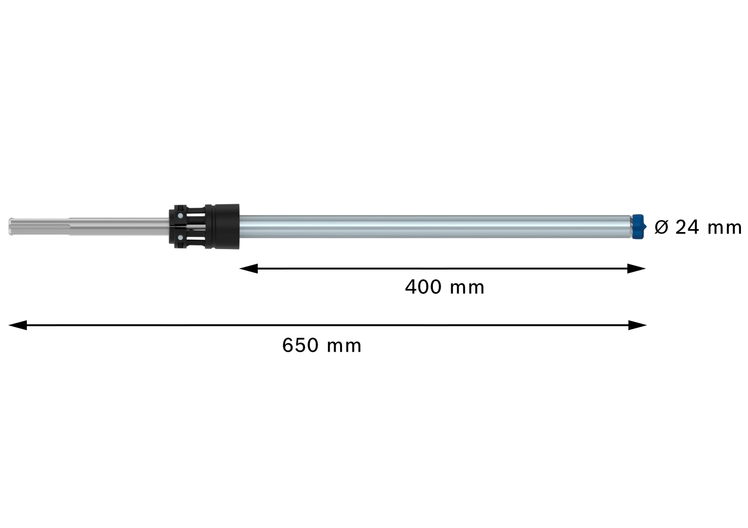 Bosch 2608901794 EXPERT Hamerboor SDS Clean SDS Max-8X - 24x400x650mm-image
