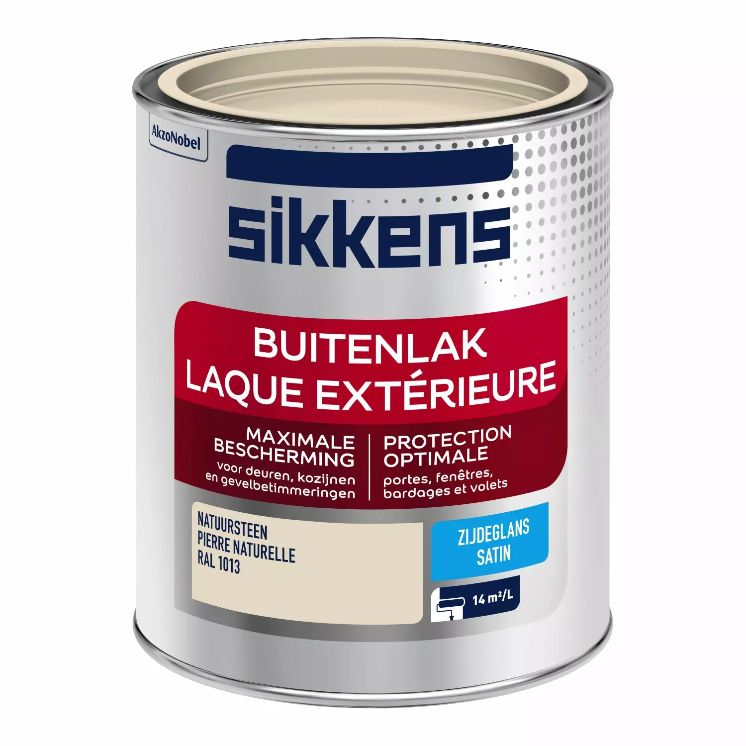 Sikkens Buitenlak Zijdeglans - Ral 1013 - 750ml-image