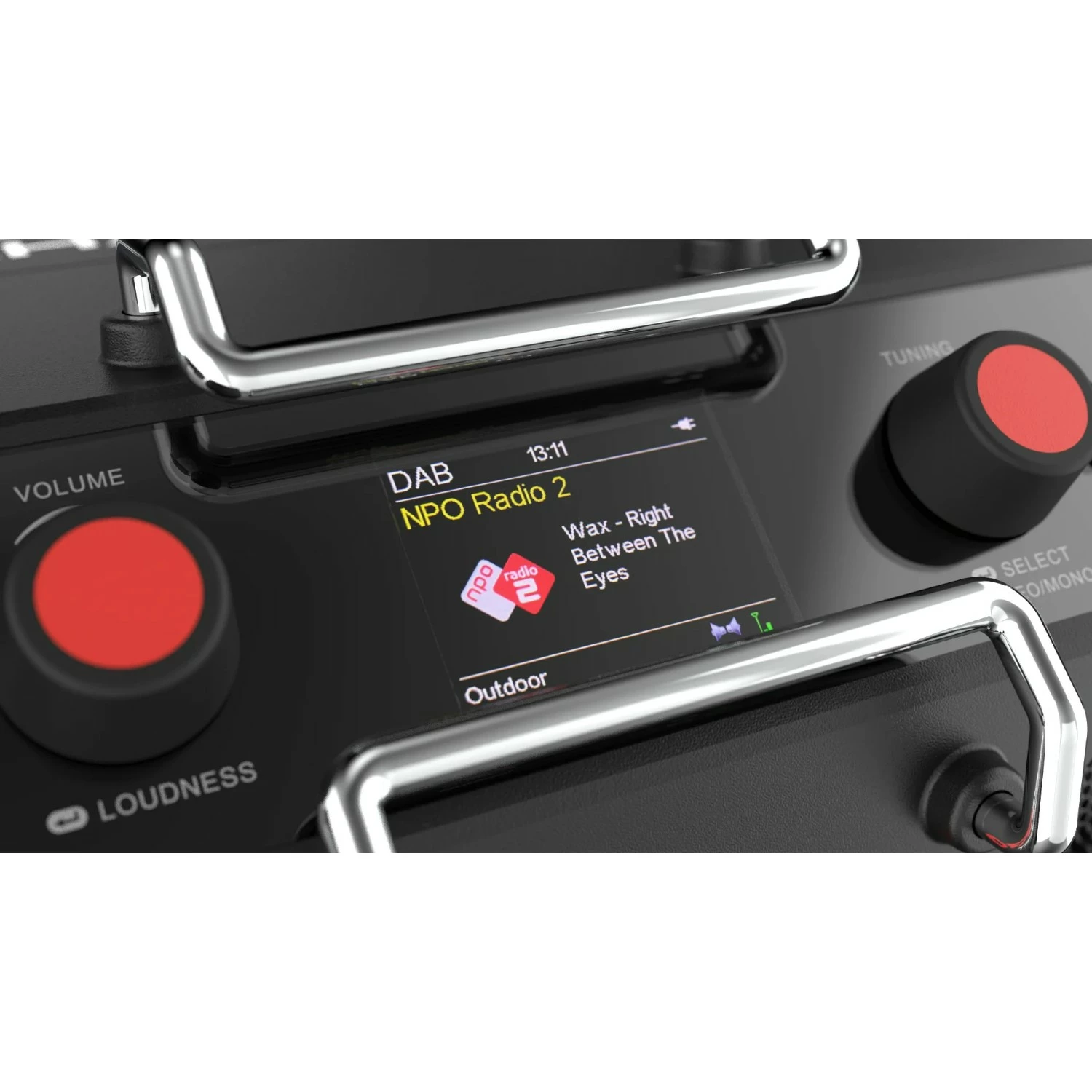 PerfectPro ROCKHART RH4 Bouwradio - FM RDS - DAB+ - Bluetooth - AUX In - Oplaadbaar (ingebouwde Lithium accu)-image