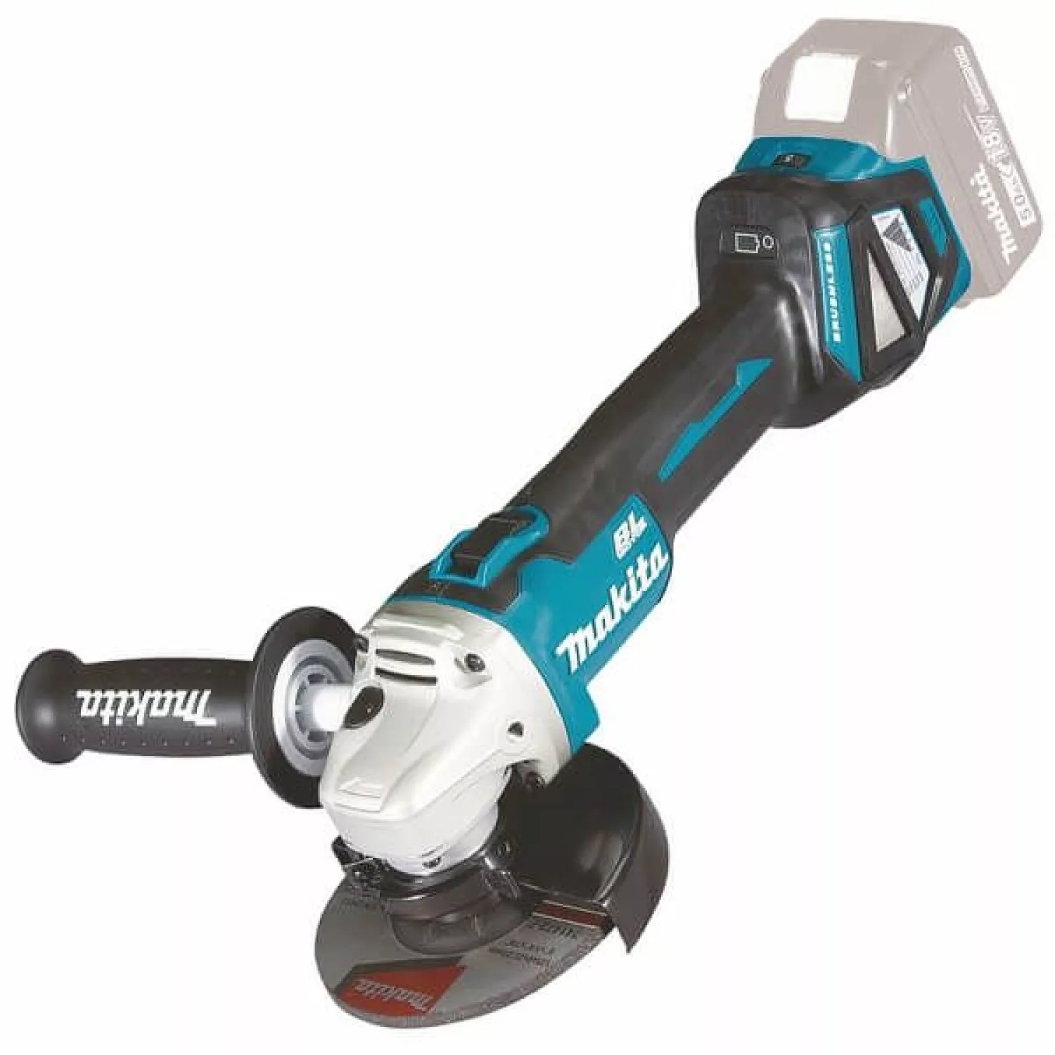 Makita DGA511Z 18V Li-Ion Accu haakse slijper body - 125mm - koolborstelloos-image