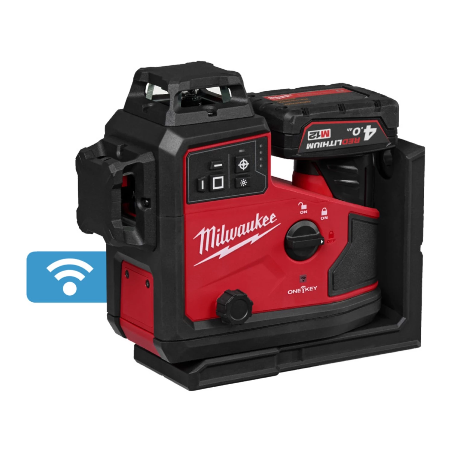 Milwaukee M12 A3PLO-0C 12 V Li-ion batterie automatique laser tridimensionnel dans un coffret - 3x360°-image