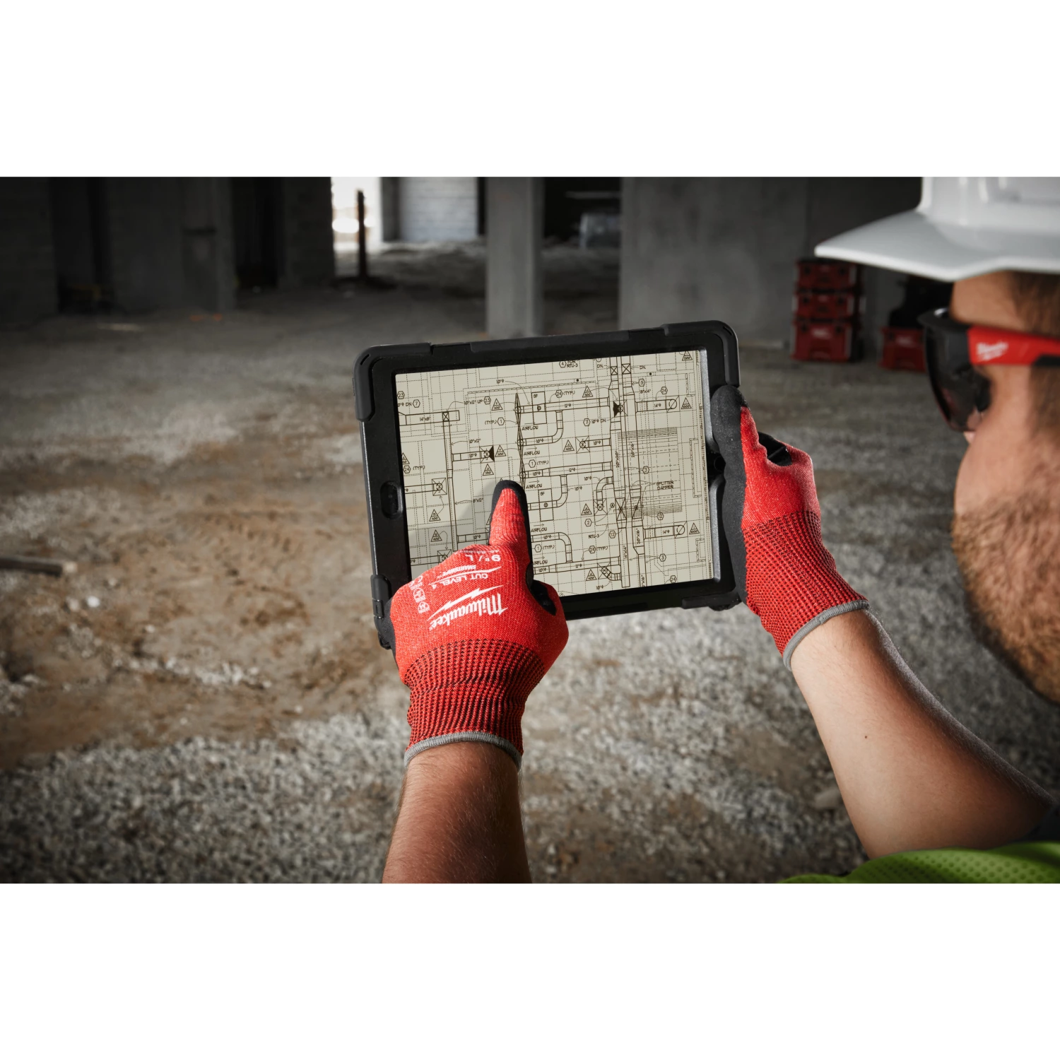 Milwaukee Gants de travail trempés - classe de résistance aux coupures 4/D - 9/M-image
