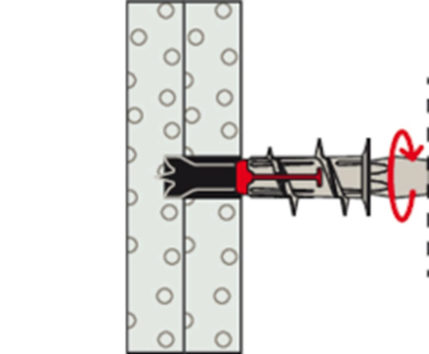 Fischer 545677 DuoBlade zelfborende gipsplaatplug (40st)-image