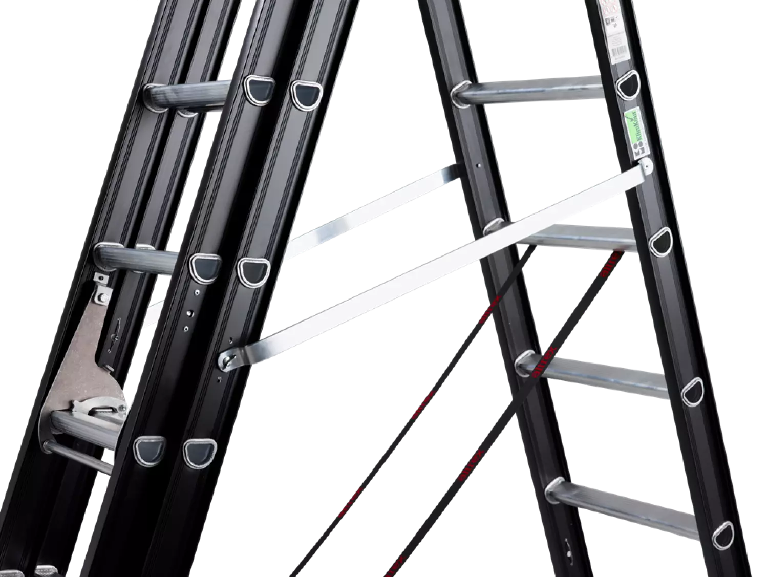 Altrex Mounter ZR 3055 Reformladder - Aluminium - 3 x 8 sporten - 6,2m - met stabiliteitsbalk-image