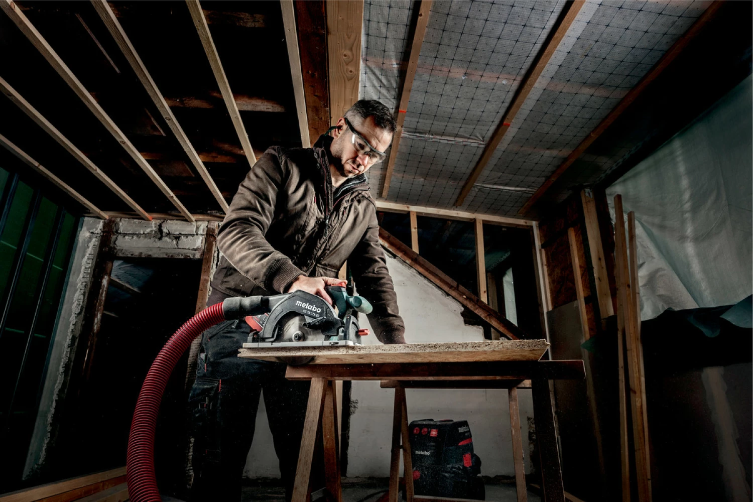 Metabo KS 18 LTX 57 Scie circulaire portative sans fil - Machine seule-image