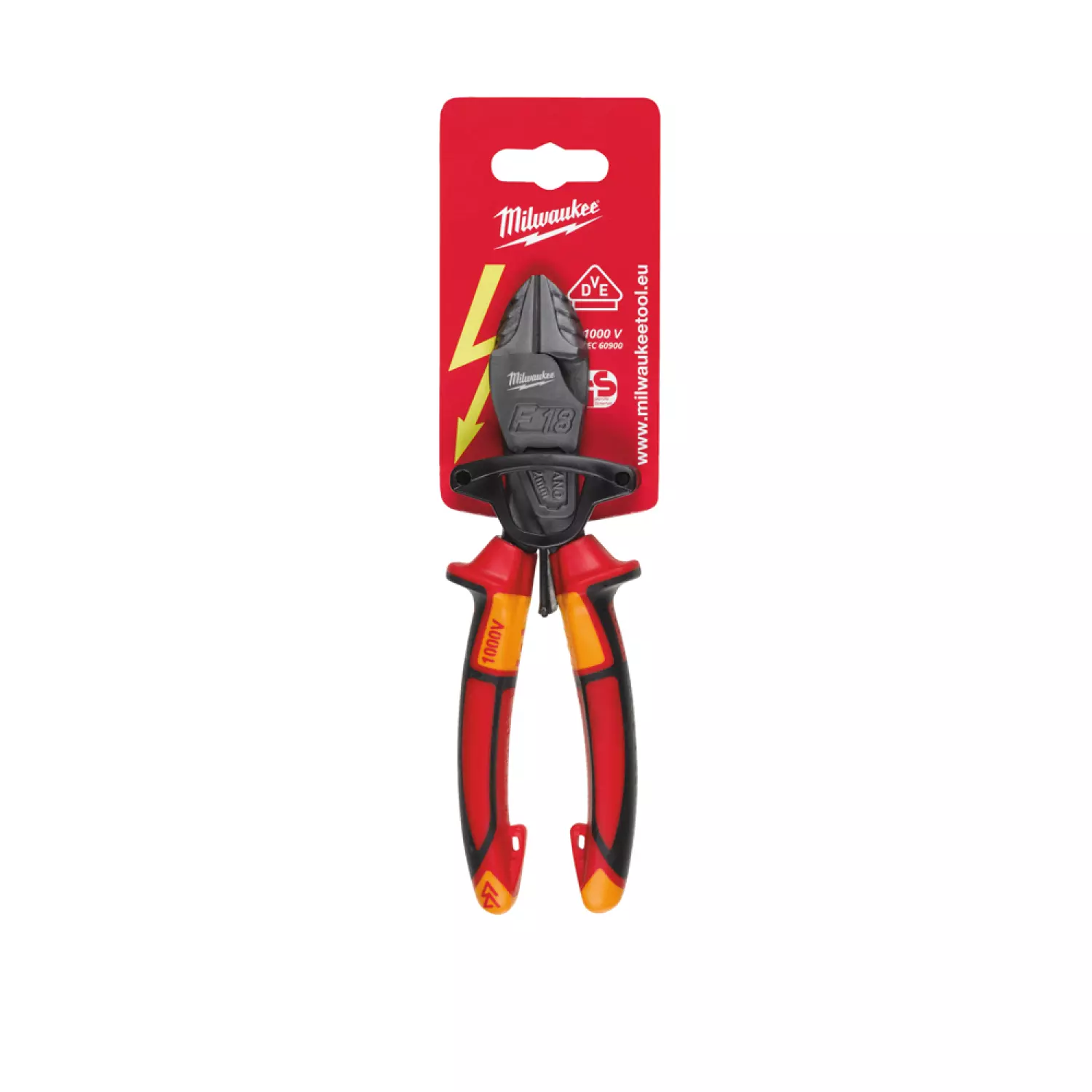 Milwaukee 4932464569 VDE Heavy Duty Zijkniptang - 180mm-image