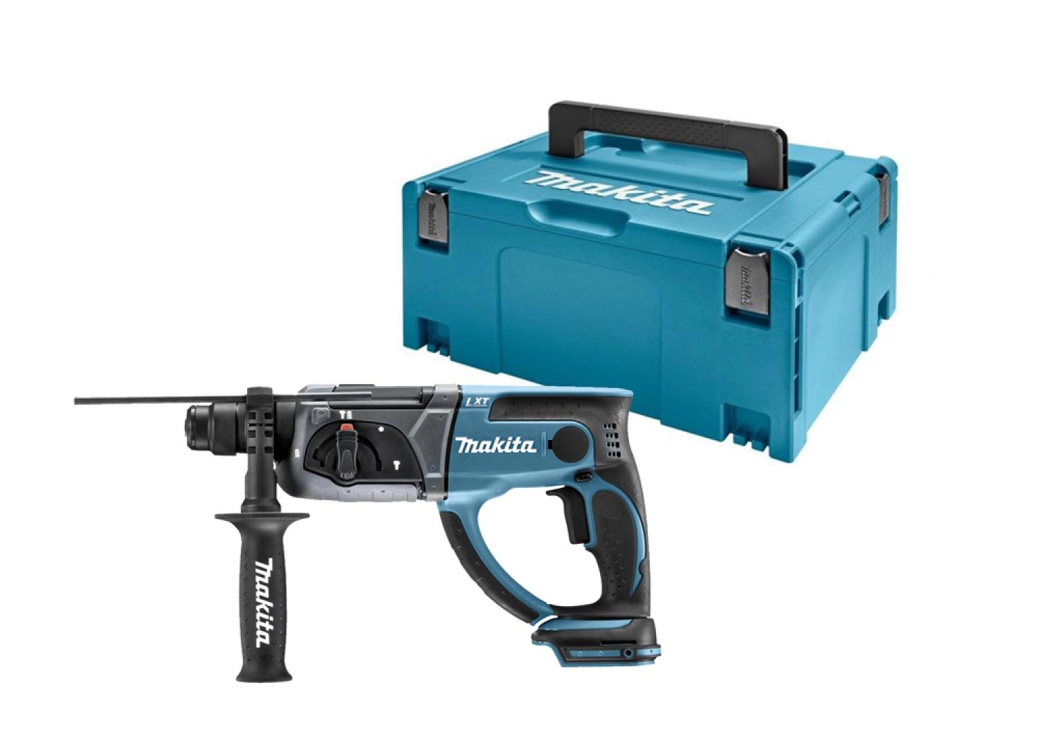 Makita DHR202ZJ 18V Li-Ion Accu SDS-plus combihamer body in Mbox - 2J-image