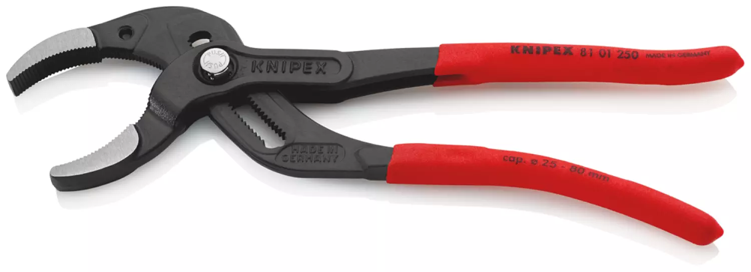 Knipex 81 01 250 Sifon- en connectorentang met anti-slip - 250 mm-image