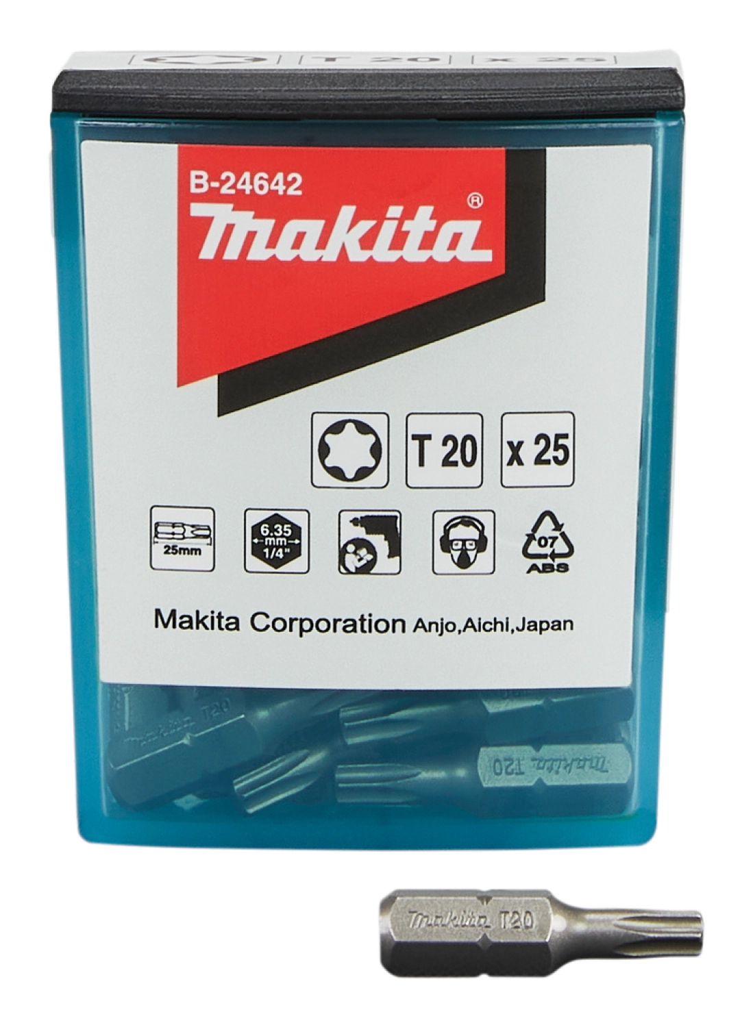 Makita B -24642 Bit de vis - T20x25mm (25e)-image